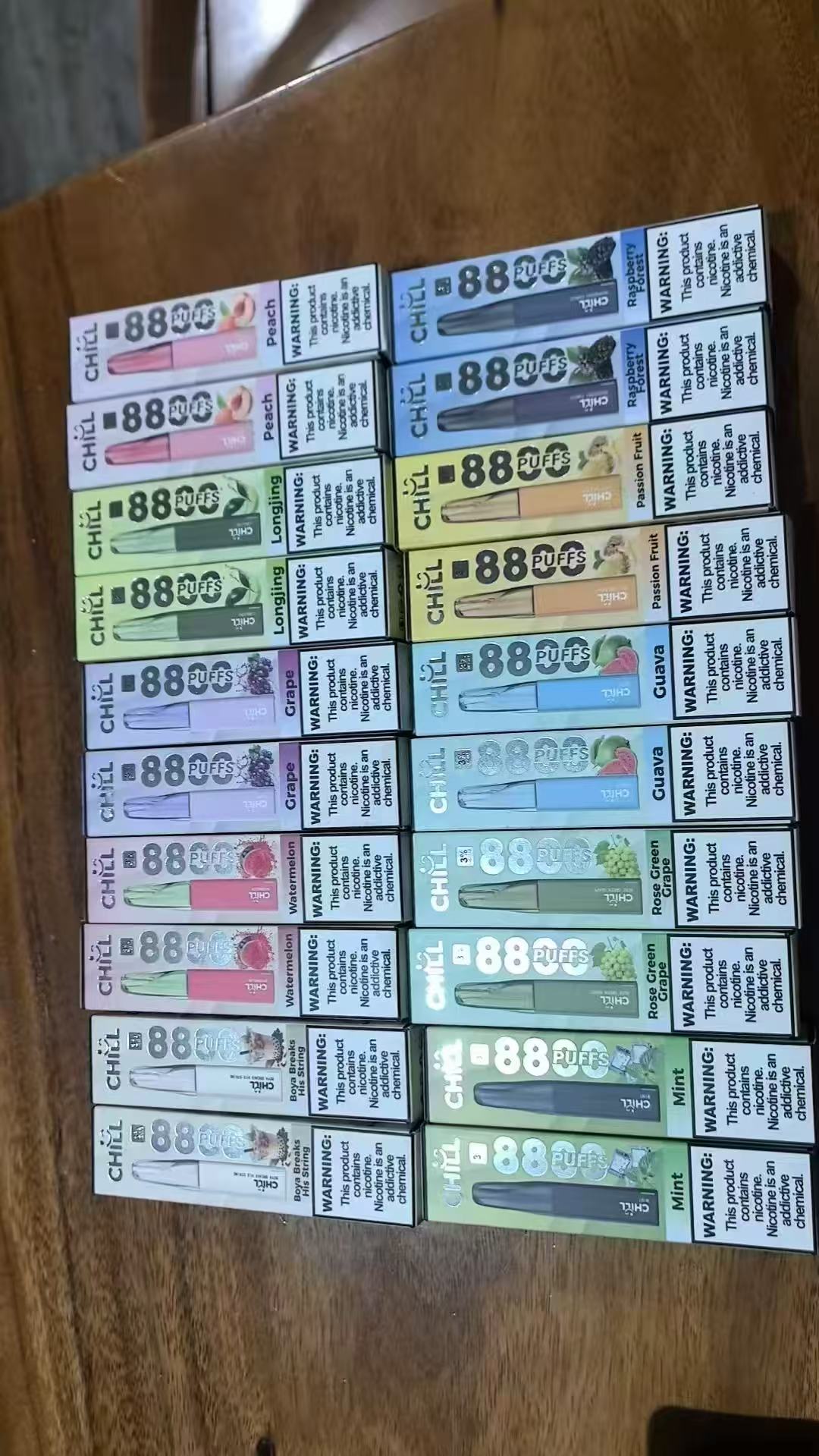 CHILL 拋棄式 8800口 8ml大容量一次性電子菸