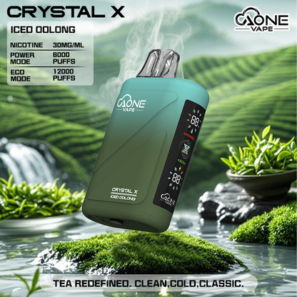 AONE VAPE CRYSTAL X 水晶2代 12000口 大容量拋棄式電子菸