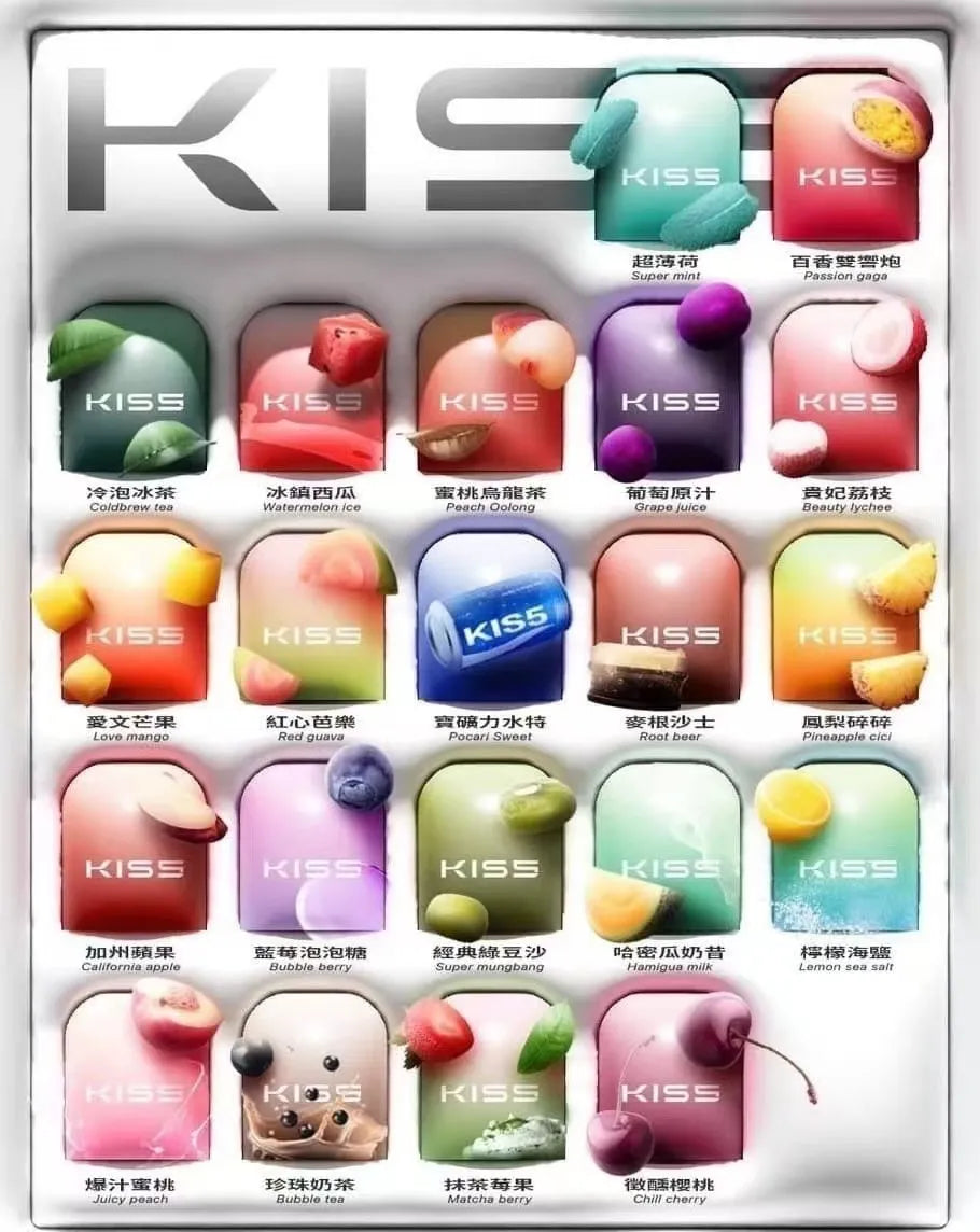 KISS 凱斯5號煙彈 kiss一代煙彈 通用一代主機