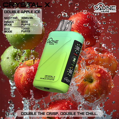 AONE VAPE CRYSTAL X 水晶2代 12000口 大容量拋棄式電子菸