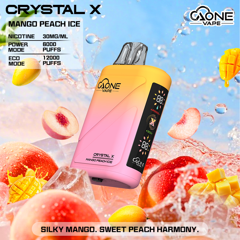 AONE VAPE CRYSTAL X 水晶2代 12000口 大容量拋棄式電子菸
