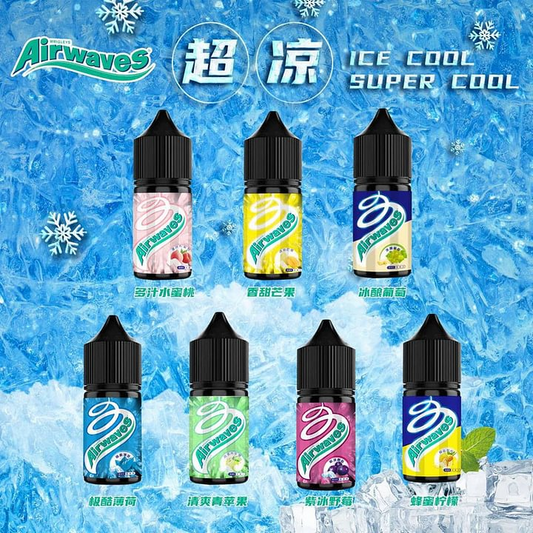 原裝正品 Airwaves 口香糖菸油 電子煙油 30ml/30mg