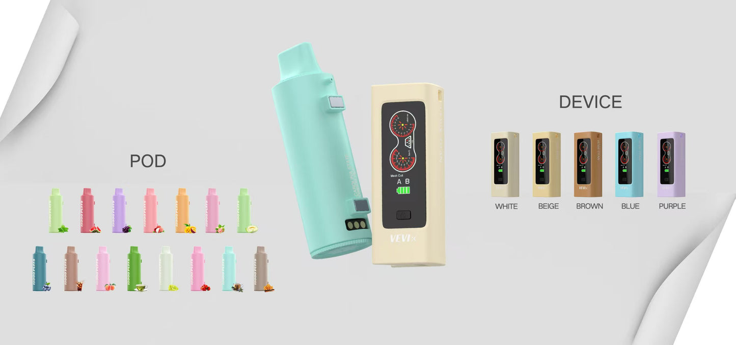 VEVIX TITAN泰坦 換彈拋棄式主機 棉芯還原度高 15000口