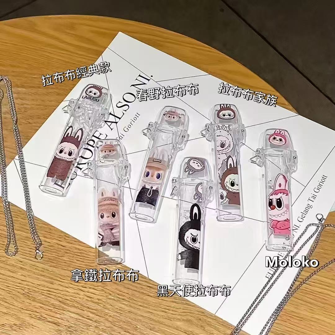 新品上市 LABUBU拉布布 主機保護套 煙桿護套 印花圖案 送掛繩