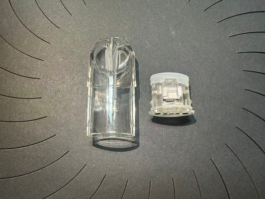 sp2s空彈 透明空彈 煙彈空殼 上下分離空彈 白色陶瓷 1.6ML